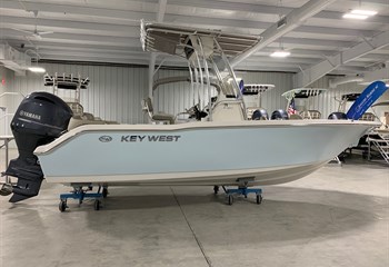 2022 Key West 203 FS Ice Blue/White Boat